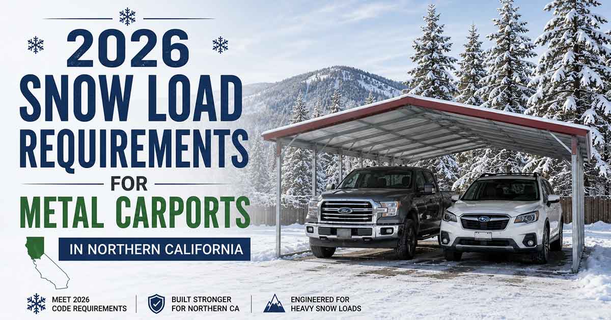 2026 Snow Load Requirements for Metal Carports article preview